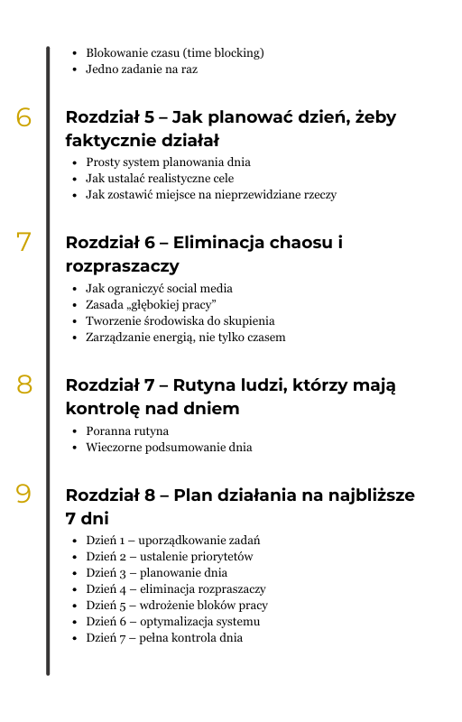 OD CHAOSU DO KONTROLI